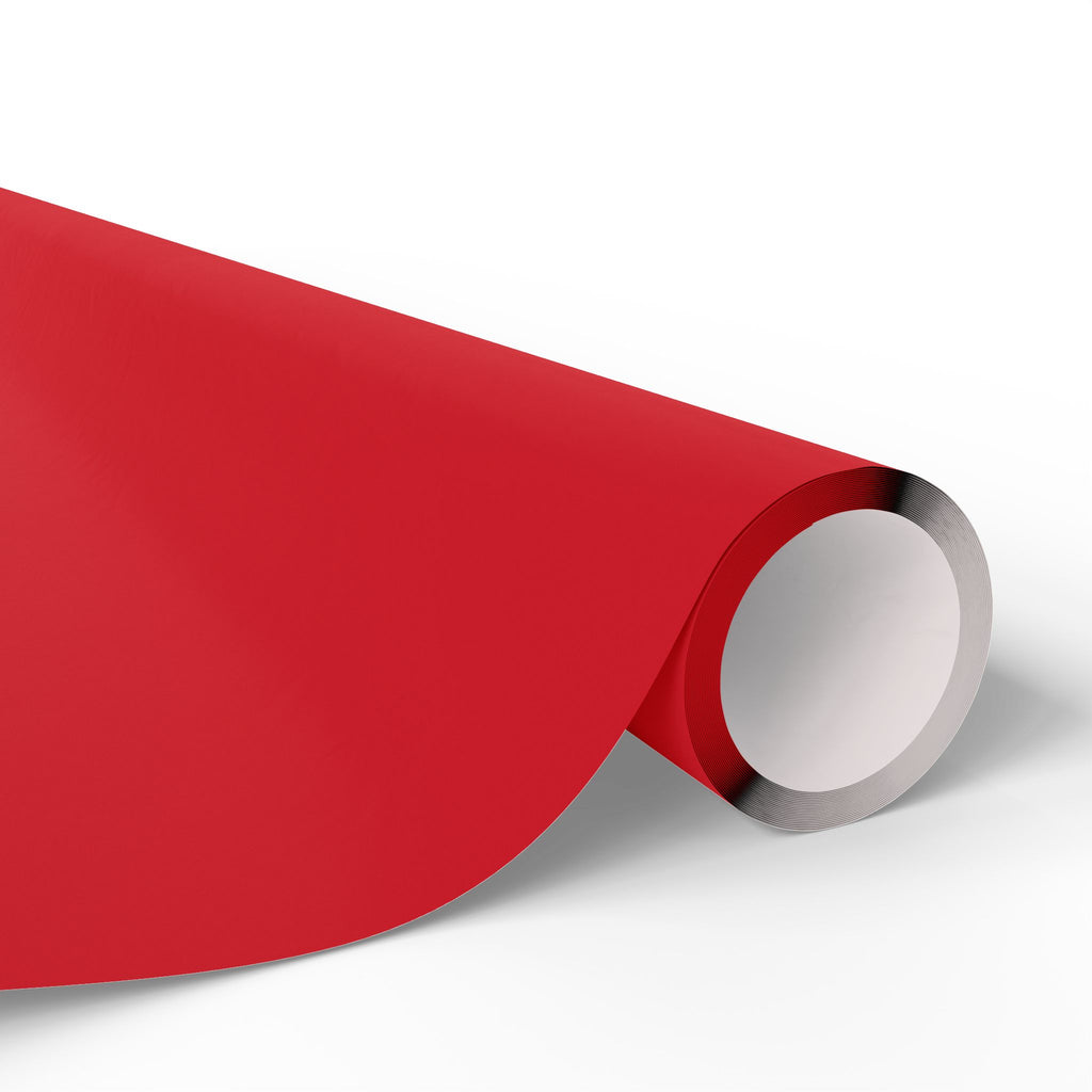 Solid Red Wrapping Paper - Holiday Gift Wrapping Paper Roll