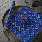 Christmas Assorted Ornaments Wrapping Paper | Holiday Gift Wrapping Paper