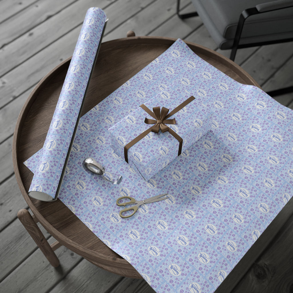 Wedding Flora Wrapping Paper Design - Holiday Gift Wrapping Paper Roll