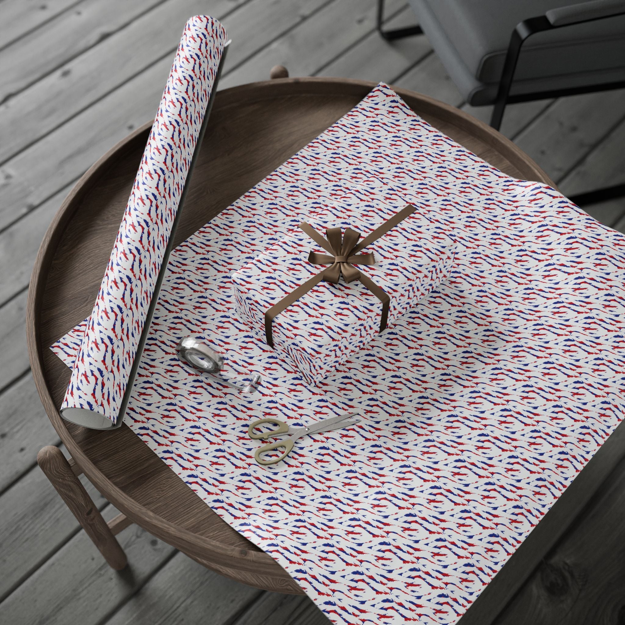 Animal Print Design 030 Tiger Skin Wrapping Paper - Holiday Gift Wrapping Paper Roll