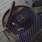 Christmas Blue Nutcracker Wrapping Paper | Holiday Gift Wrapping Paper