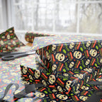Day of the Dead Muertos Skulls Wrapping Paper | Holiday Gift Wrapping Paper Roll