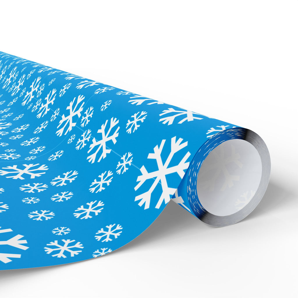Christmas Carolina Snowflakes Wrapping Paper | Holiday Gift Wrapping Paper Roll