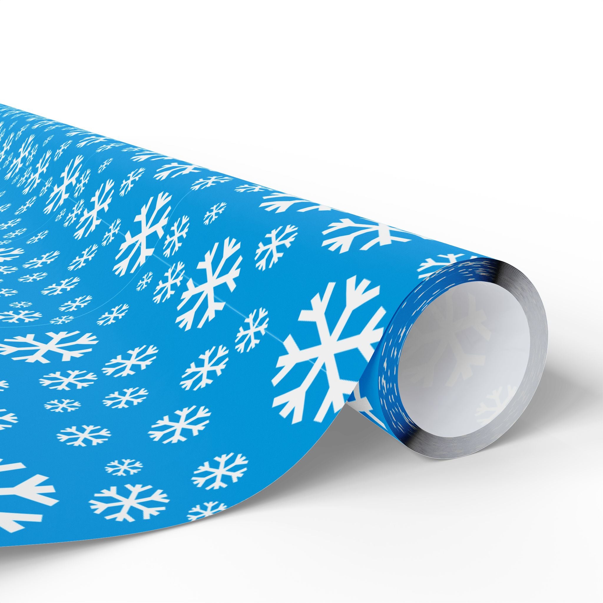 Christmas Carolina Snowflakes Wrapping Paper | Holiday Gift Wrapping Paper Roll
