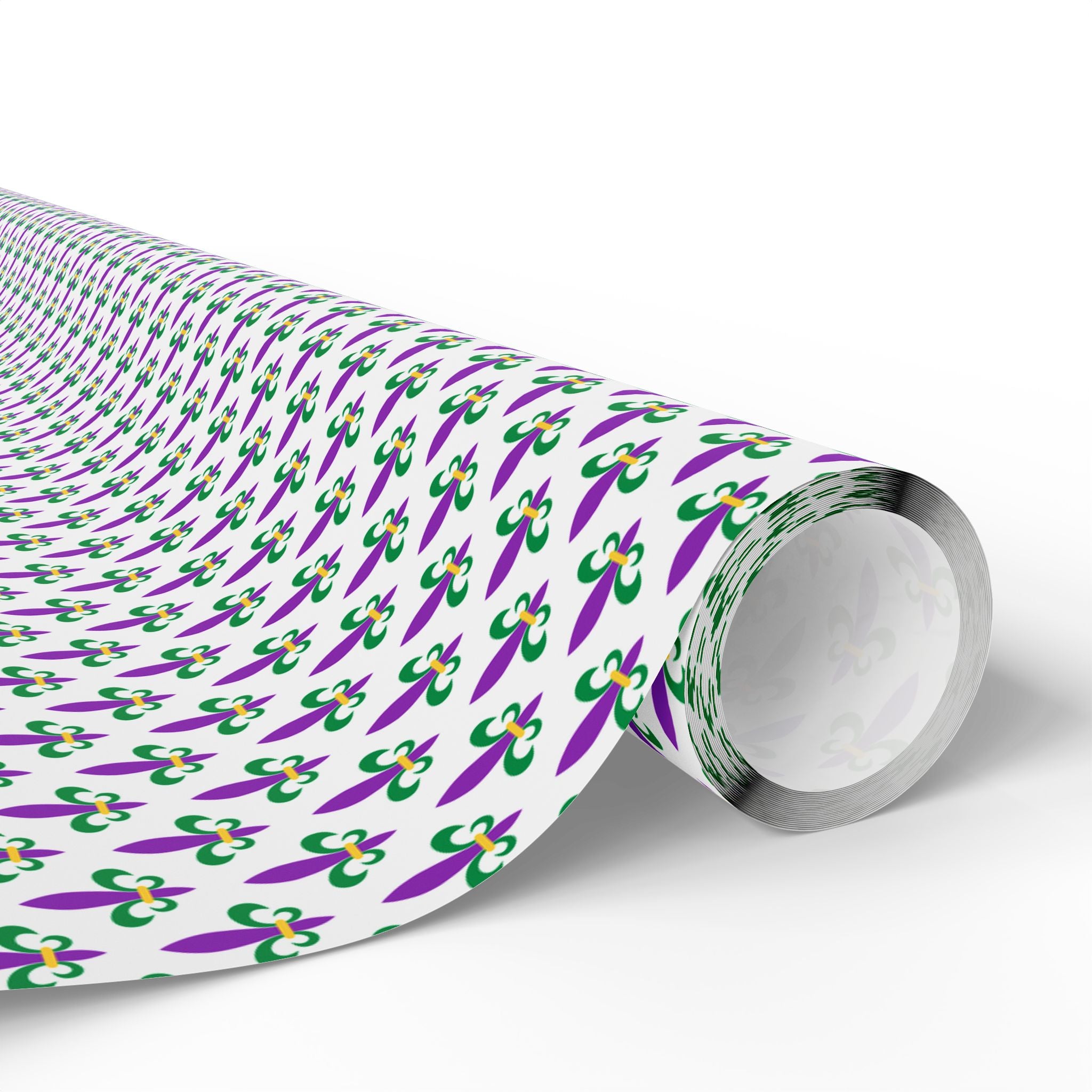 Mardis Gras Celebration Wrapping Paper | Holiday Gift Wrapping Paper Roll