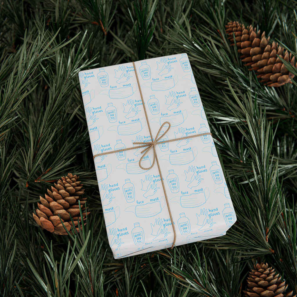 Get Well Soon Wrapping Paper Design 010 | Holiday Gift Wrapping Paper Roll