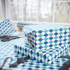 Argyle Design 019 Wrapping Paper - Holiday Gift Wrapping Paper Roll