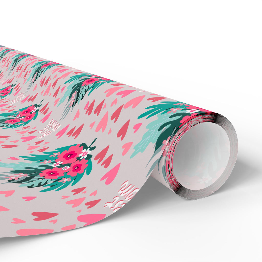 Mother's Day Best Mothers Bouquet Wrapping Paper - Holiday Gift Wrapping Paper Roll