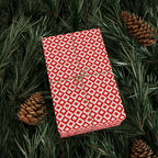 Canada Day Leaf Checkerboard Wrapping Paper - Holiday Gift Wrapping Paper Roll