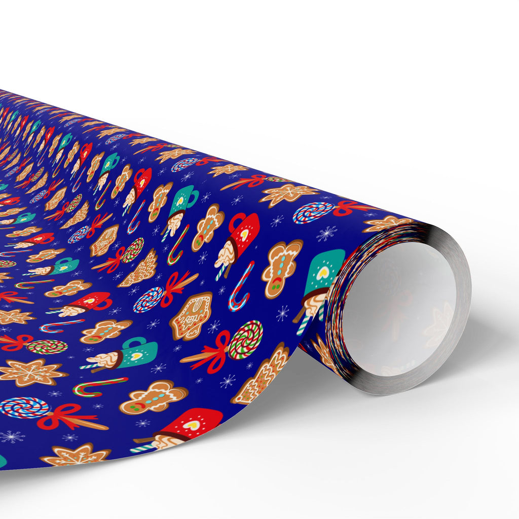 Christmas Candy Wrapping Paper | Holiday Gift Wrapping Paper Roll