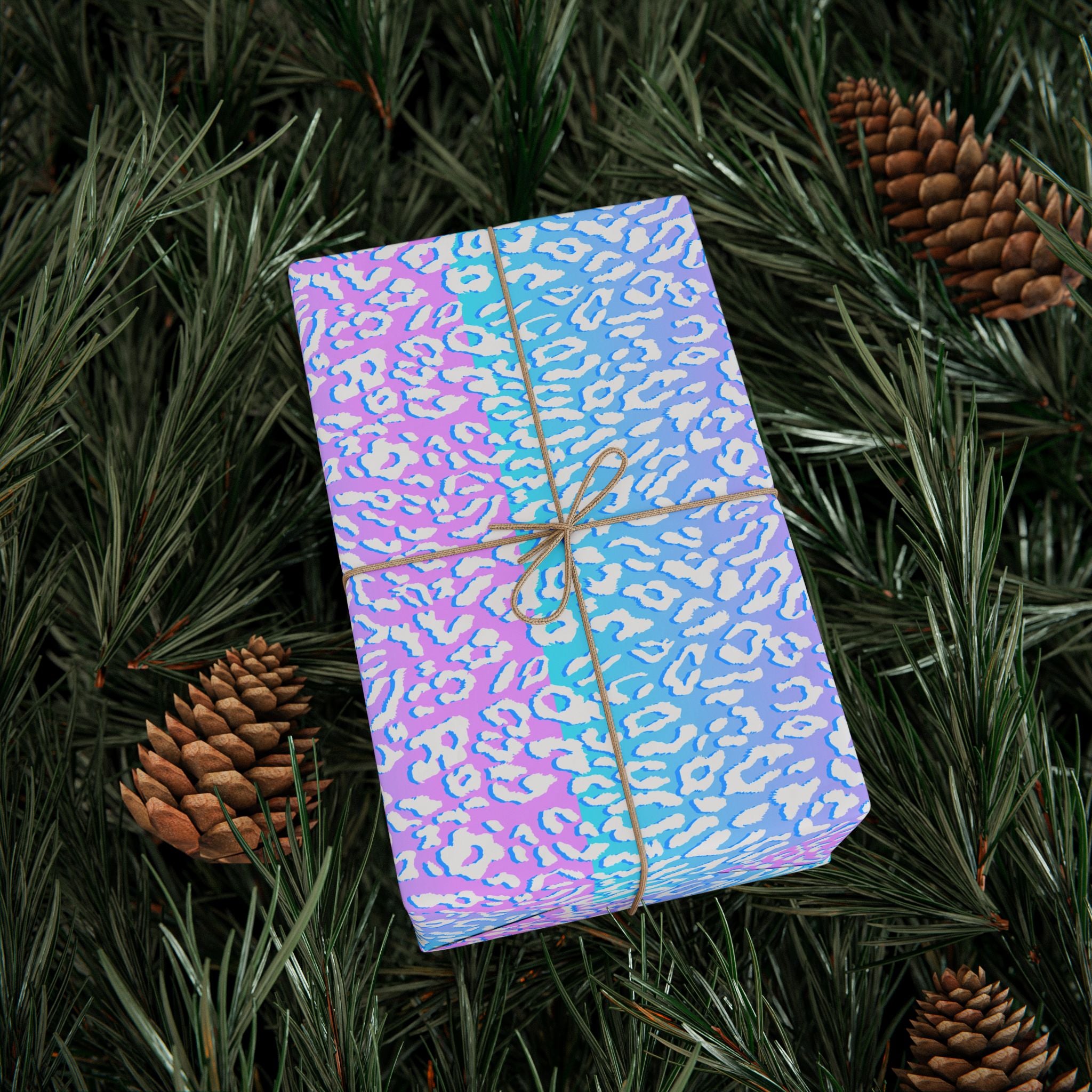 Animal Print Design 012 Leopard Skin Wrapping Paper - Holiday Gift Wrapping Paper Roll