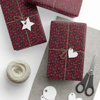 Floral Design 020 Wrapping Paper - Holiday Gift Wrapping Paper Roll