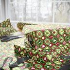 Christmas Quilt Wrapping Paper | Holiday Gift Wrapping Paper Roll