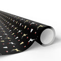 Christmas Jumping Reindeer Wrapping Paper | Holiday Gift Wrapping Paper Roll