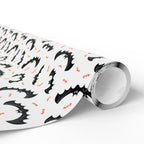 Halloween Baby Bats Wrapping Paper | Holiday Gift Wrapping Paper Roll