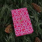 Valentine's Day Pink on Lavender Wrapping Paper | Holiday Gift Wrapping Paper Roll