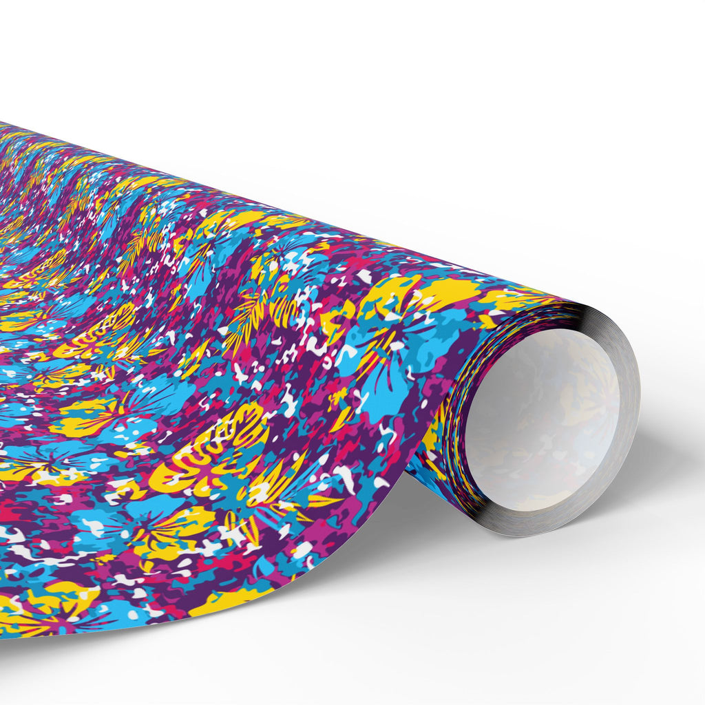 Floral Design 004 Wrapping Paper - Holiday Gift Wrapping Paper Roll