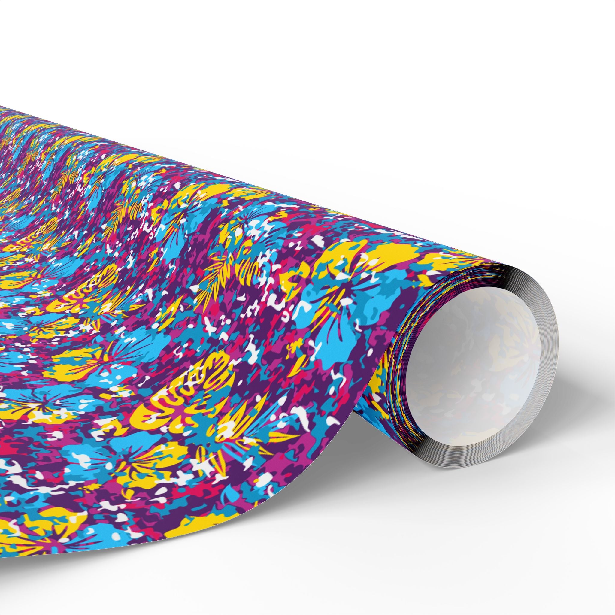 Floral Design 004 Wrapping Paper - Holiday Gift Wrapping Paper Roll