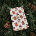 Mother's Day Best Mom Card Wrapping Paper - Holiday Gift Wrapping Paper Roll