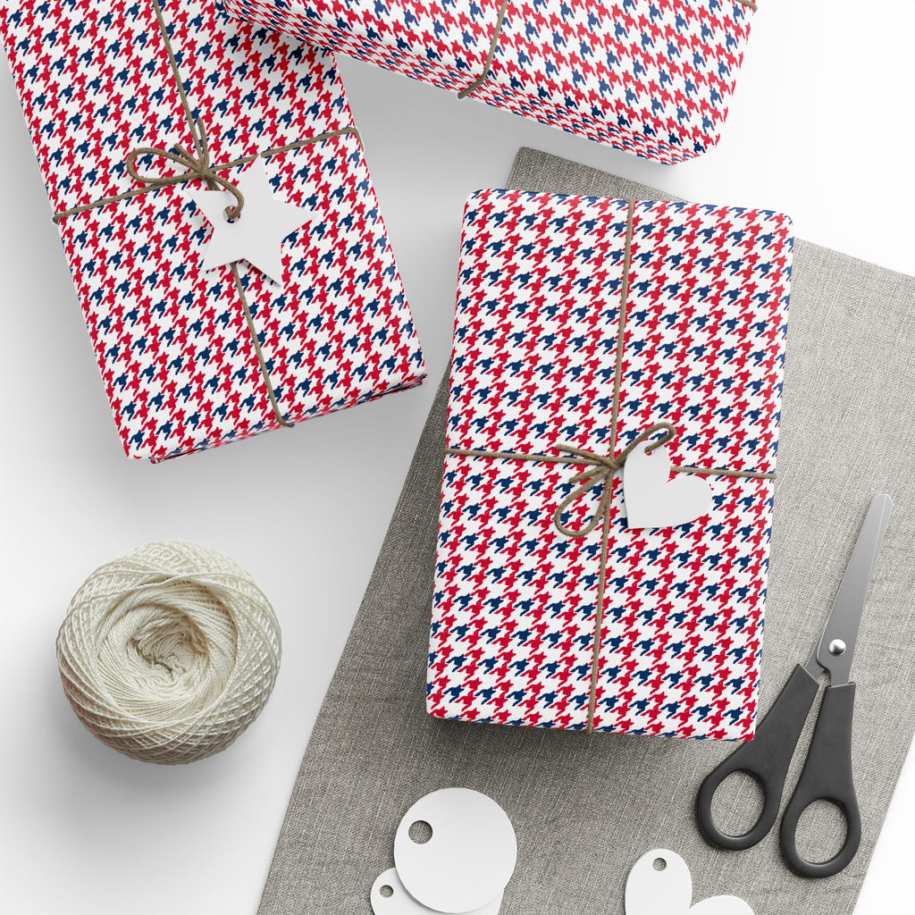 Arizona Houndstooth Wrapping Paper Design - Holiday Gift Wrapping Paper Roll