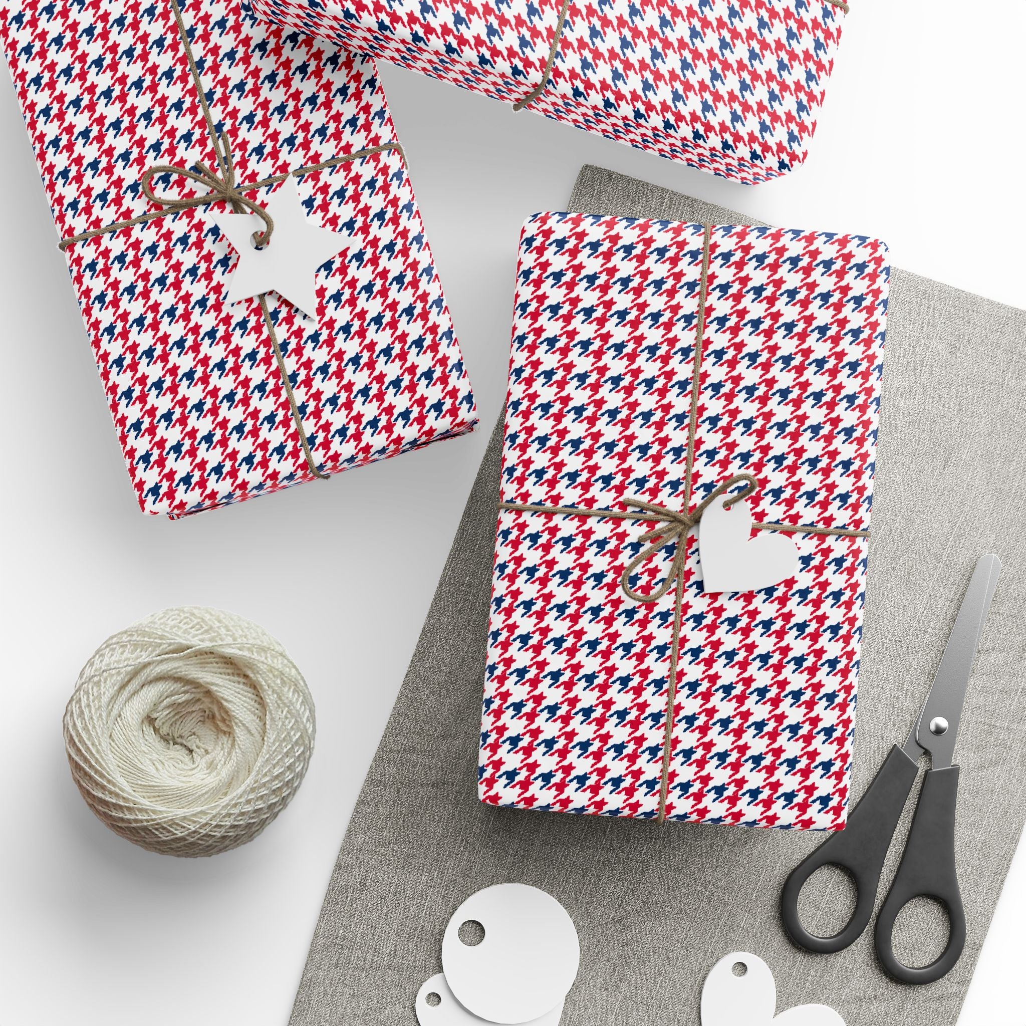 Arizona Houndstooth Wrapping Paper Design - Holiday Gift Wrapping Paper Roll