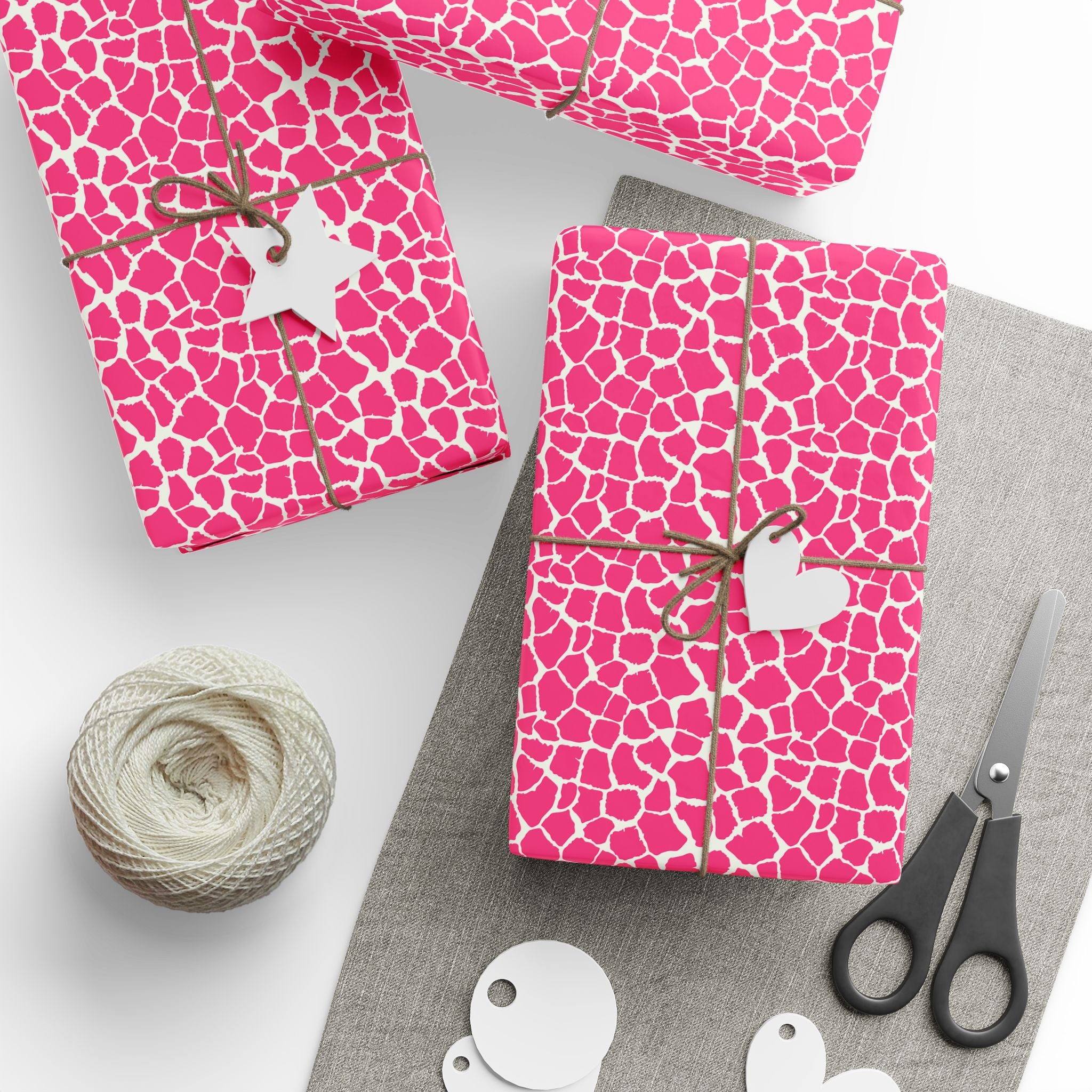 Animal Print Design 018 Giraffe Skin Wrapping Paper - Holiday Gift Wrapping Paper Roll