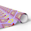 Hanukkah Holiday Poster Wrapping Paper | Holiday Gift Wrapping Paper Roll