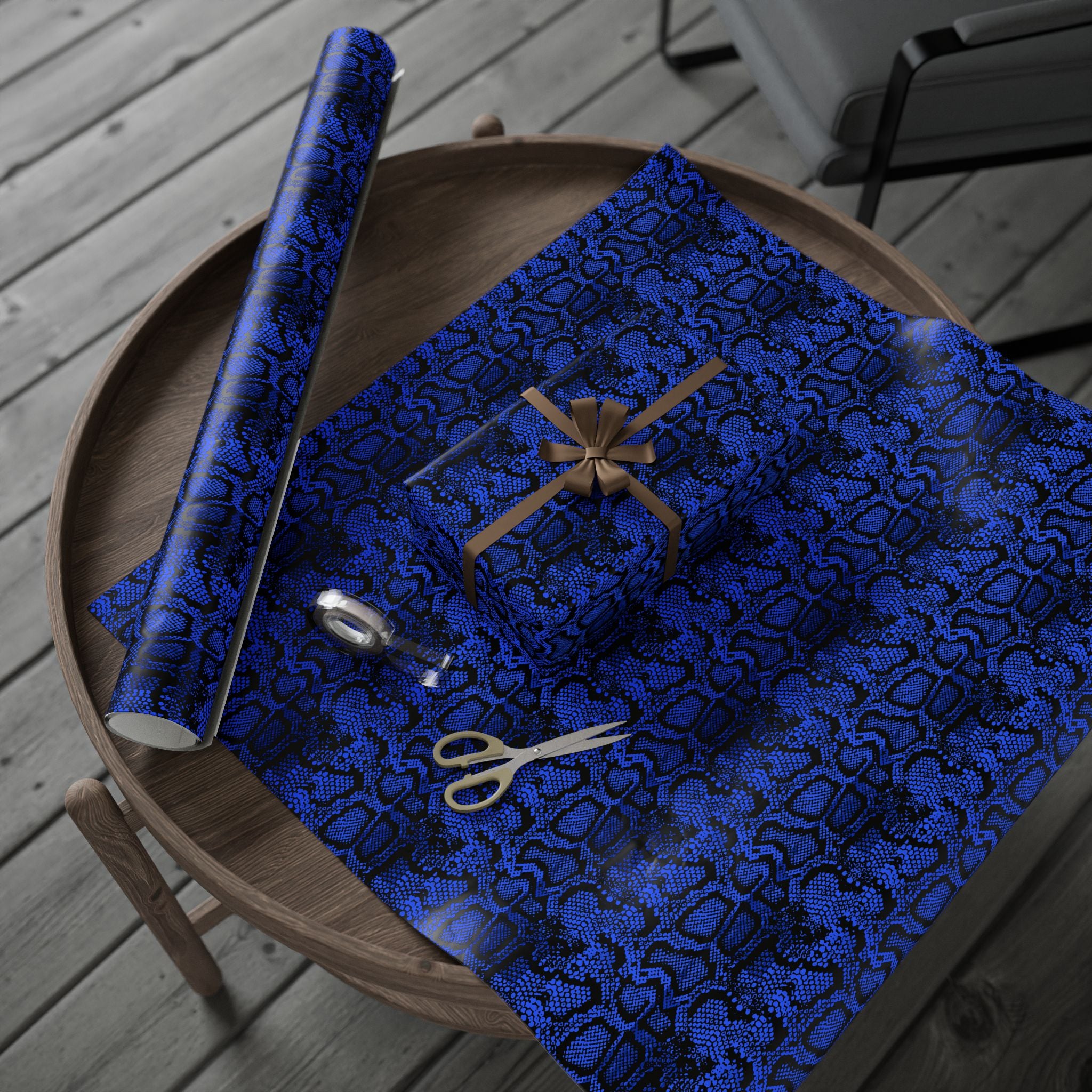 Animal Print Design 017 Snake Skin Wrapping Paper - Holiday Gift Wrapping Paper Roll