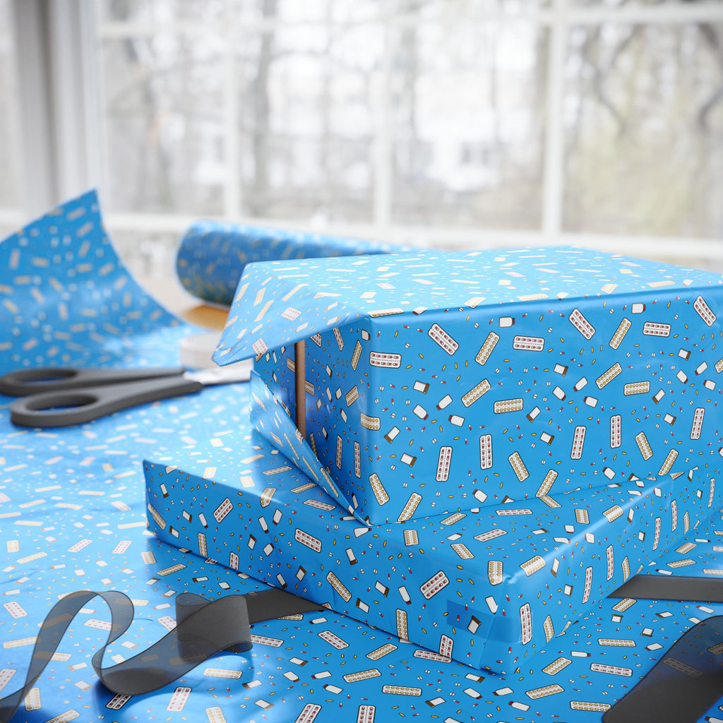 Get Well Soon Wrapping Paper Design 008 | Holiday Gift Wrapping Paper Roll