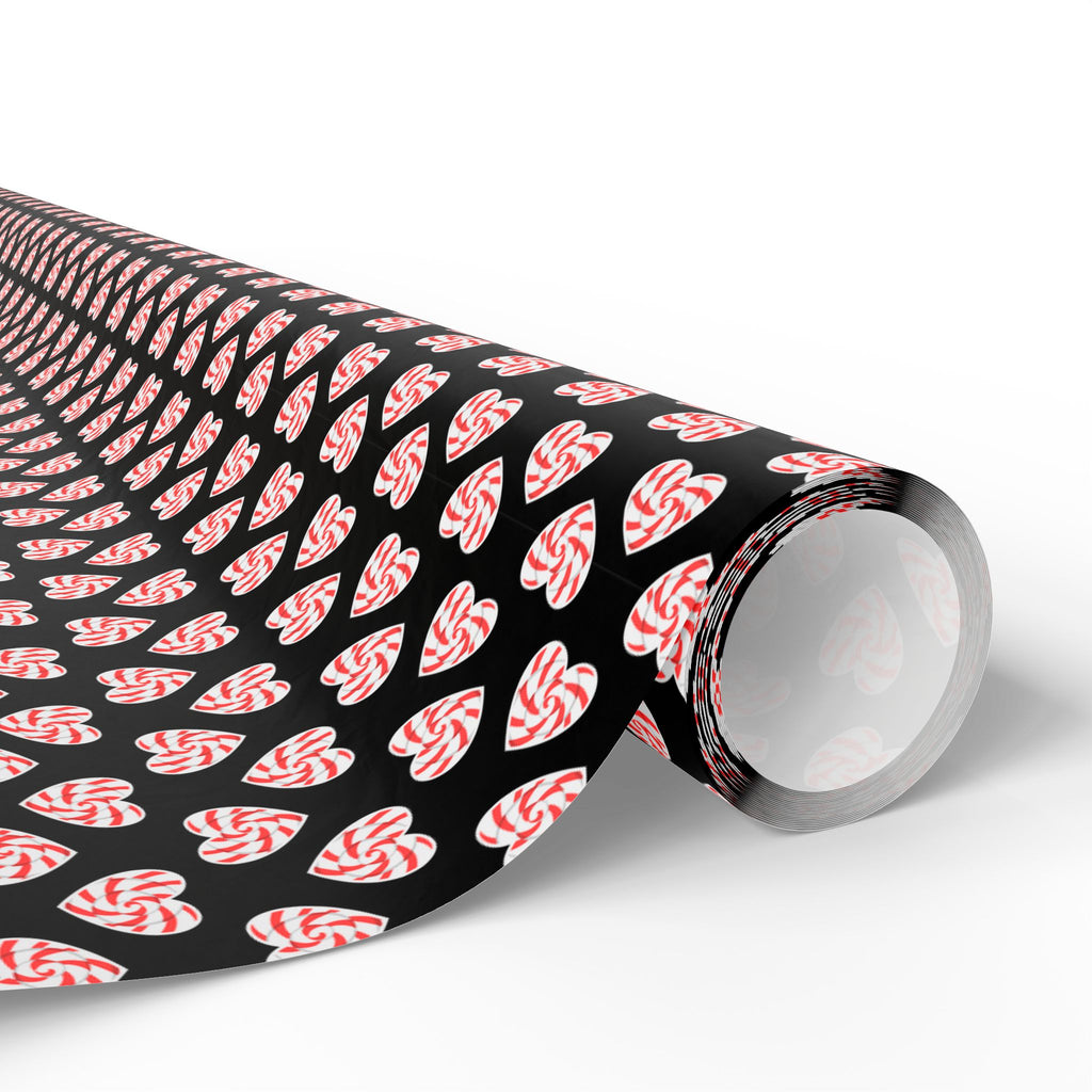 Valentine’s Day Swirled Hearts Wrapping Paper | Holiday Gift Wrapping Paper Roll