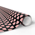 Valentine’s Day Swirled Hearts Wrapping Paper | Holiday Gift Wrapping Paper Roll