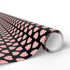 Valentine’s Day Swirled Hearts Wrapping Paper | Holiday Gift Wrapping Paper Roll