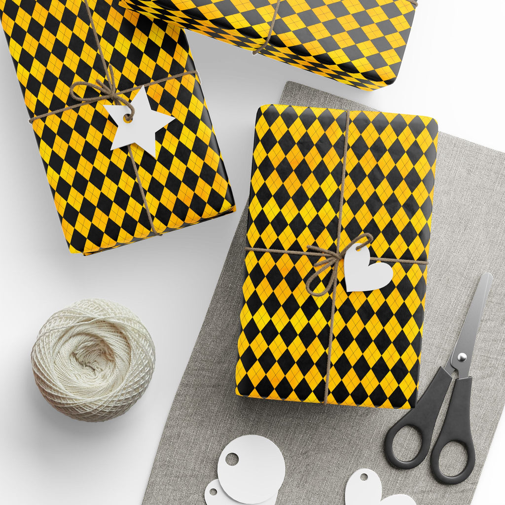 Argyle Design 046 Wrapping Paper - Holiday Gift Wrapping Paper Roll