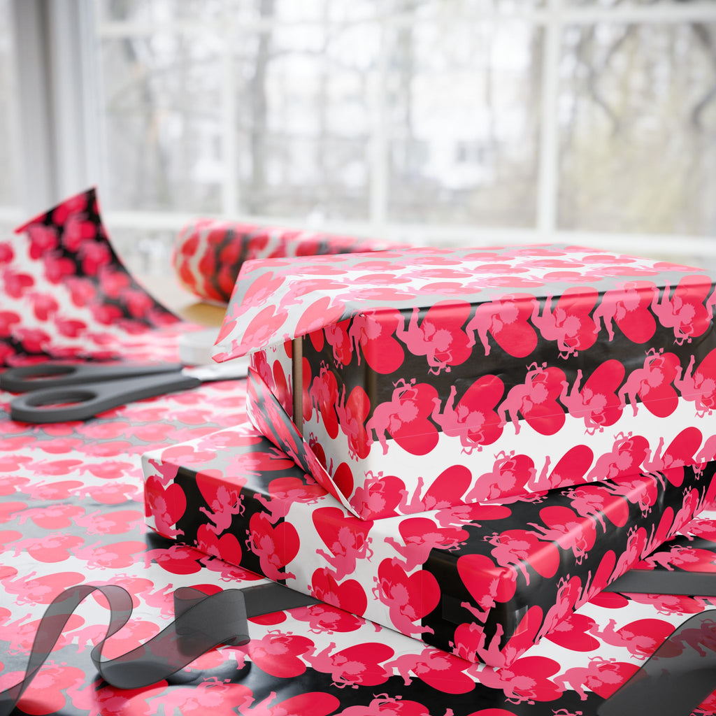 Valentine's Day Anti Valentine Wrapping Paper | Holiday Gift Wrapping Paper Roll
