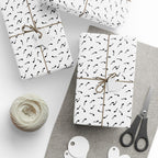 NSFW Late Night Swimmers on White Wrapping Paper - Holiday Gift Wrapping Paper Roll