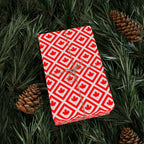 Canada Day Diagonal Leaves Wrapping Paper - Holiday Gift Wrapping Paper Roll