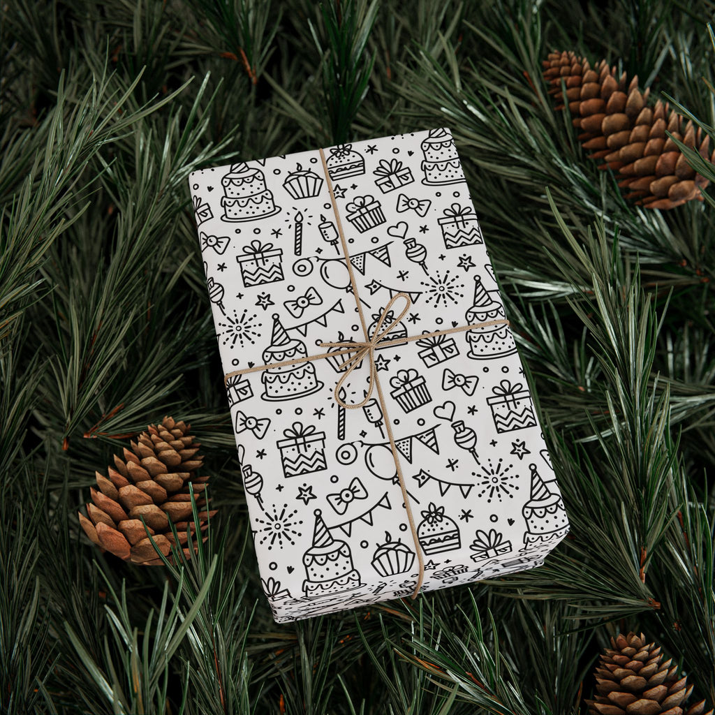 Birthday Wrapping Paper Design 003 - Holiday Gift Wrapping Paper Roll