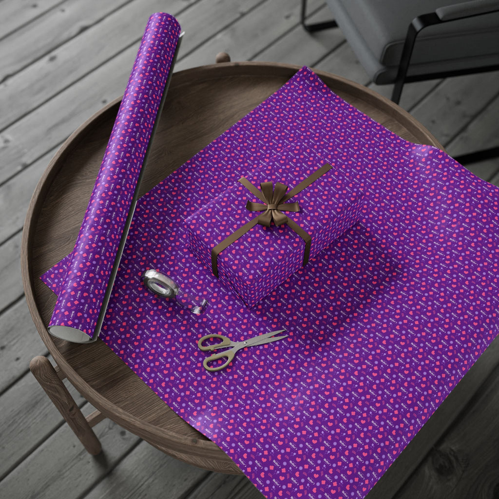 Mother's Day Happy Day Wrapping Paper - Holiday Gift Wrapping Paper Roll