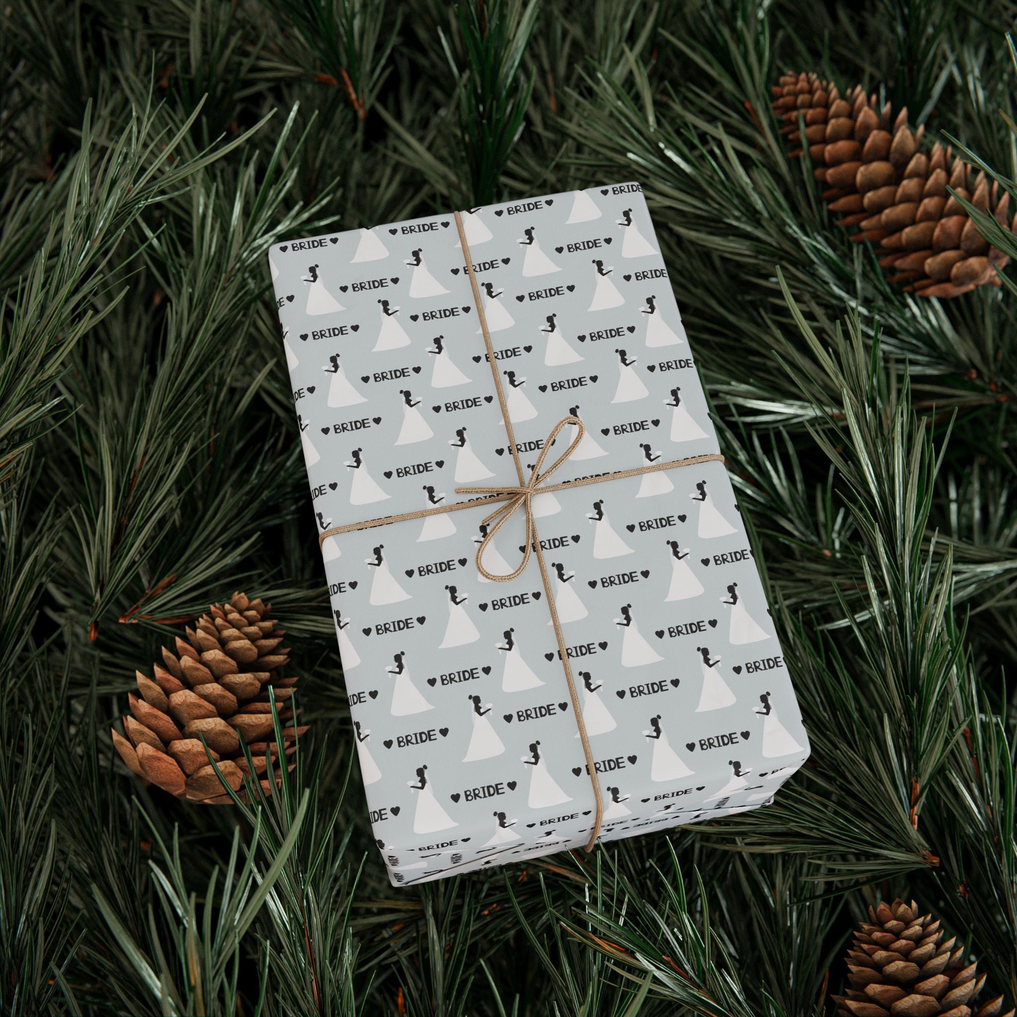 Bridal Shower Wrapping Paper Design 014 - Holiday Gift Wrapping Paper Roll