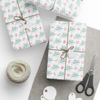 Christmas Merry New Year Wrapping Paper | Holiday Gift Wrapping Paper Roll