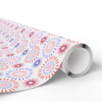 4th of July Fireworks Wrapping Paper | Holiday Gift Wrapping Paper Roll