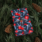 Christmas Blue Spruce Gifts Wrapping Paper | Holiday Gift Wrapping Paper
