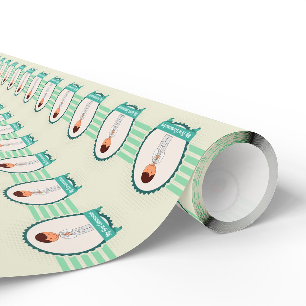 Religious Icons Wrapping Paper Design 004 - Holiday Gift Wrapping Paper Roll