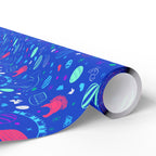 Easter Very Blue Sunday Wrapping Paper | Holiday Gift Wrapping Paper Roll