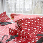 New Year's Champagne Snowflakes Wrapping Paper - Holiday Gift Wrapping Paper Roll