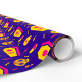Day of the Dead Festive Coffins Wrapping Paper | Holiday Gift Wrapping Paper Roll