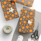 Thanksgiving Pumpkin Pie Wrapping Paper | Holiday Gift Wrapping Paper Roll