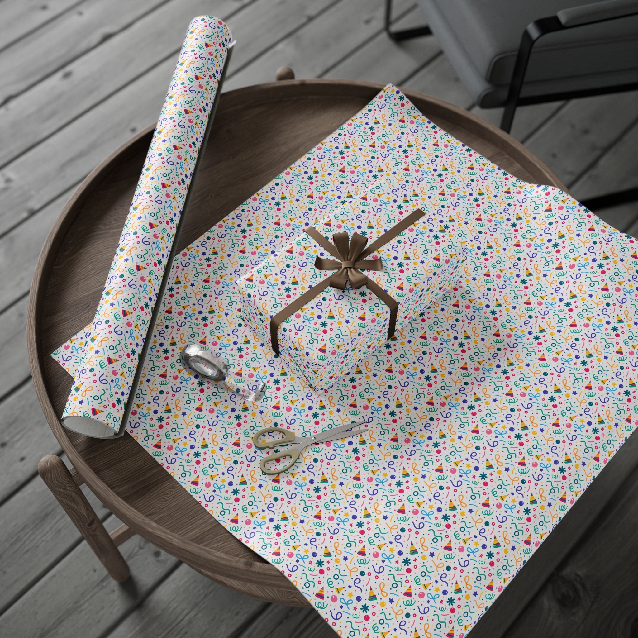 Birthday Wrapping Paper Design 034 - Holiday Gift Wrapping Paper Roll
