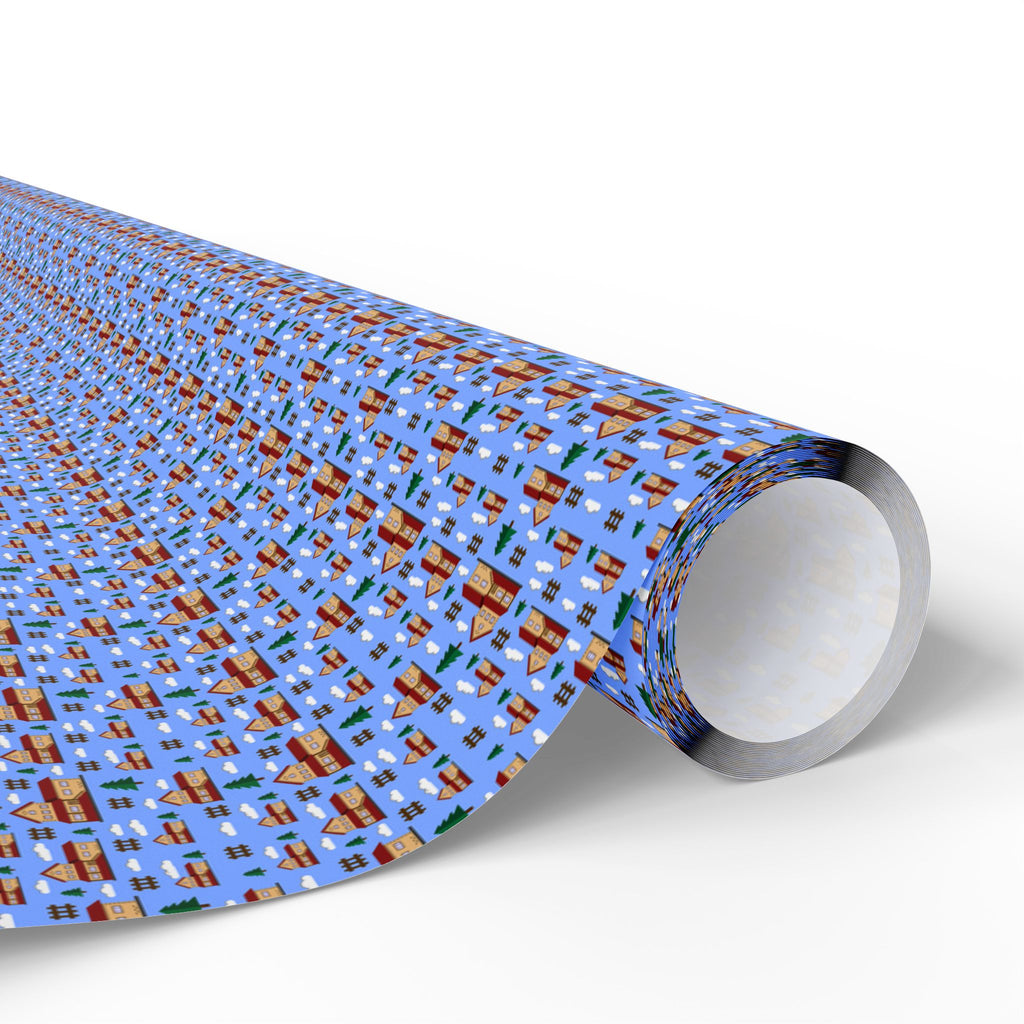 House Warming Wrapping Paper Design 003 - Holiday Gift Wrapping Paper Roll