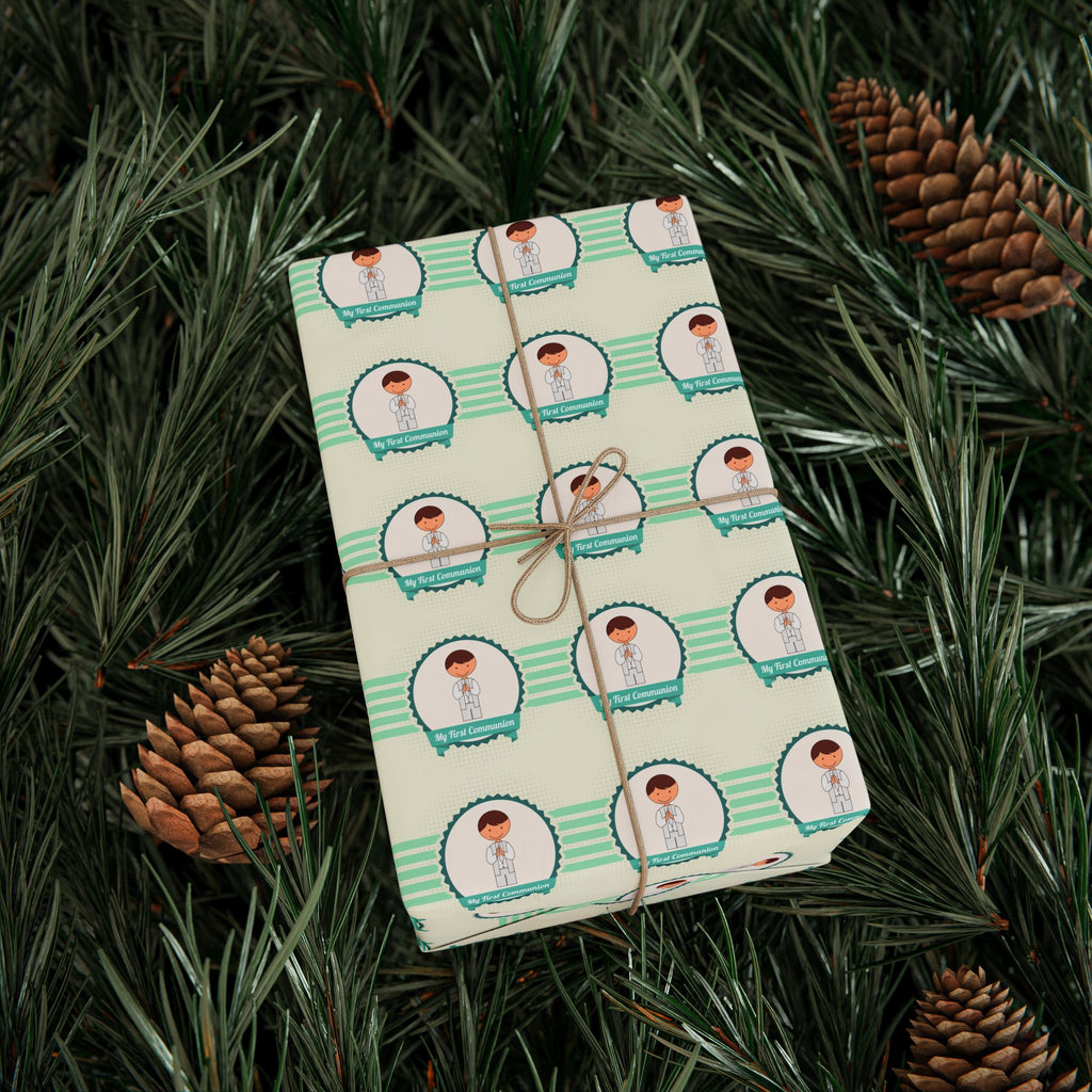 Religious Icons Wrapping Paper Design 004 - Holiday Gift Wrapping Paper Roll